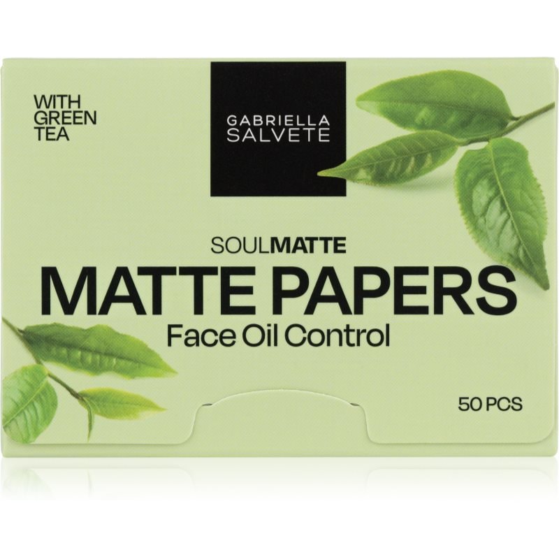 Gabriella Salvete SoulMatte Green Tea матиращи листчета със зелен чай - Грим - Сравни цени от 1 магазин с безплатна доставка