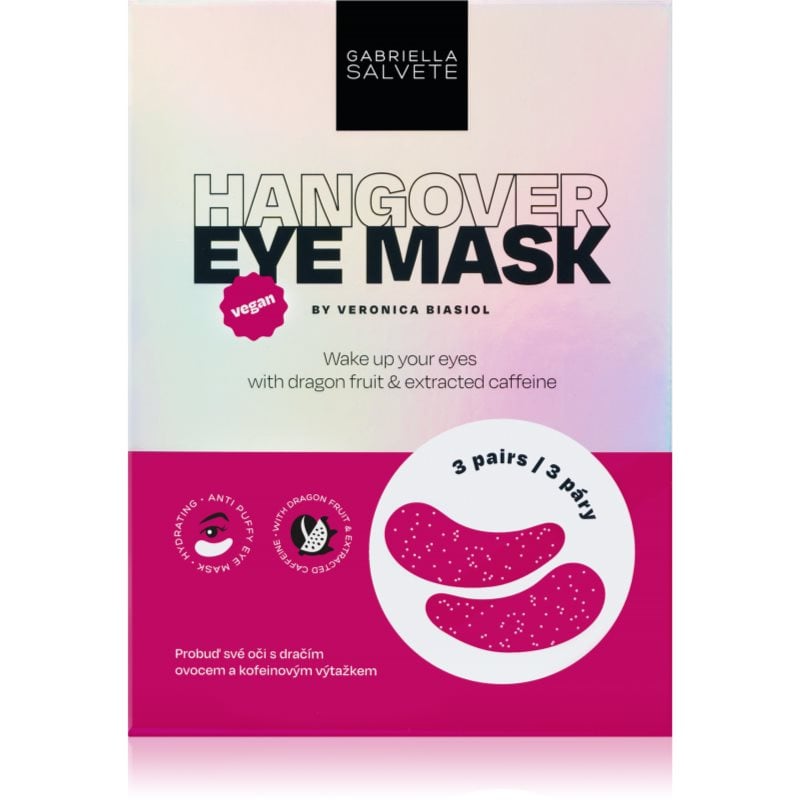 Gabriella Salvete Party Calling by Veronica Biasiol Hangover хидратиращи гел-възглавнички с освежаващ ефект