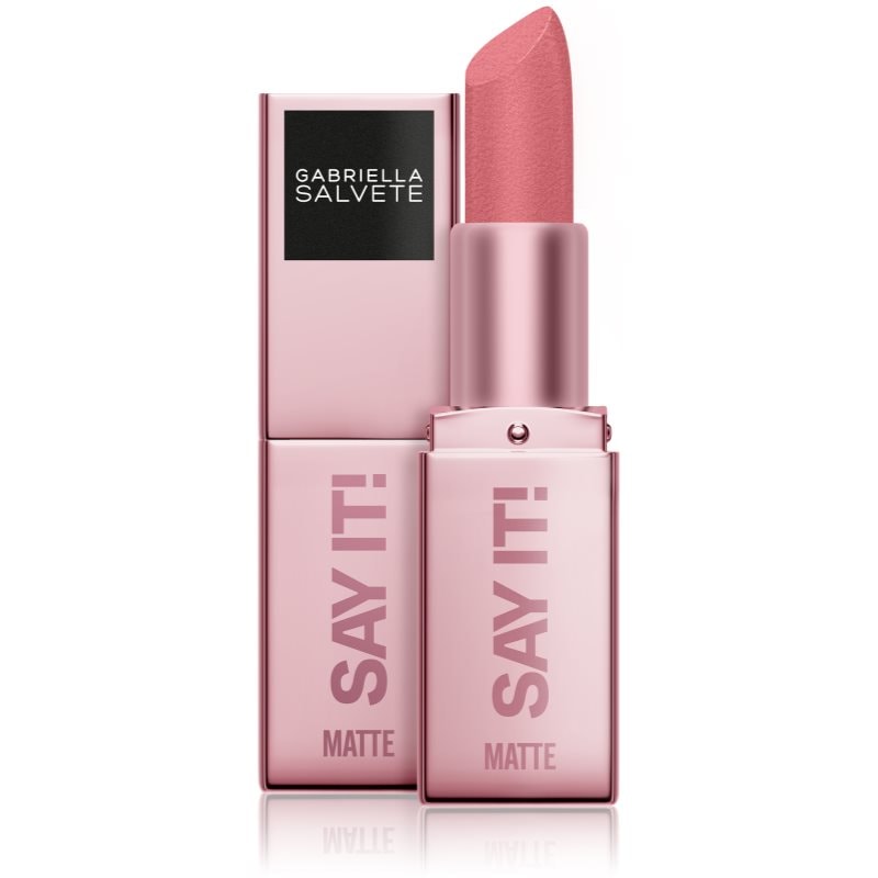 Gabriella Salvete Say It! It Matters матиращо червило с пудра ефект - Грим - Сравни цени от 1 магазин с безплатна доставка