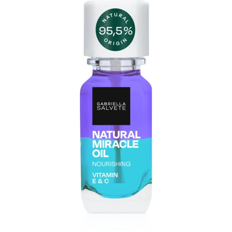 Gabriella Salvete Natural Miracle двуфазна грижа за увредени нокти - Грим - Сравни цени от 1 магазин с безплатна доставка