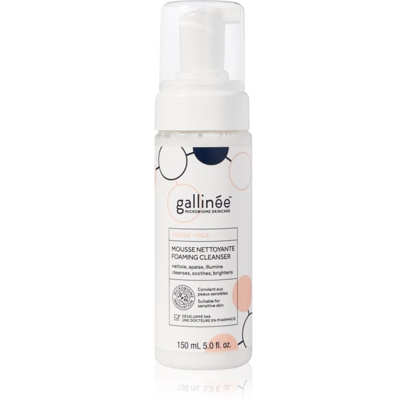 Gallinée SKIN CARE Foaming Facial Cleanser нежна почистваща пяна за лице