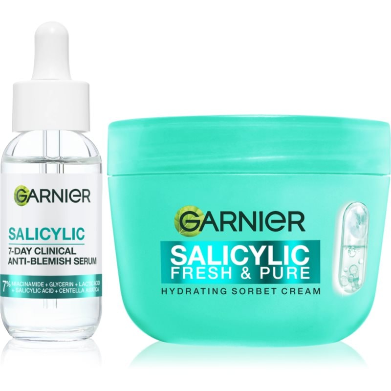 Garnier Salicylic комплект за лице - Комплект - Сравни цени от 1 магазин с безплатна доставка