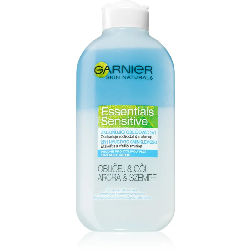 Garnier Essentials Sensitive лосион за почистване на фон дьо тен за чувствителна кожа на лицето - Грижа за лице - Сравни цени от 1 магазин с безплатна доставка