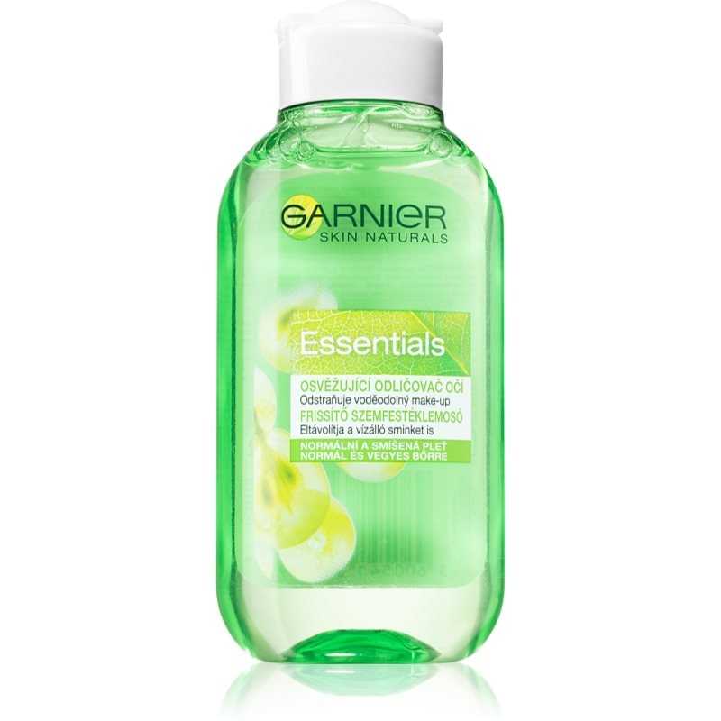Garnier Garnier Essentials освежаващ продукт за почистване на грим от зоната около очите за нормална към смесена кожа - Унисекс парфюм 125мл - Сравни цени от 1 магазин с безплатна доставка