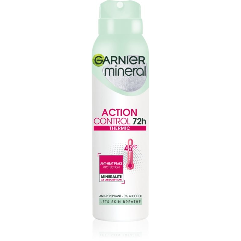 Garnier Mineral Action Control Thermic дезодорант против изпотяване - Грижа за тяло - Сравни цени от 1 магазин с безплатна доставка