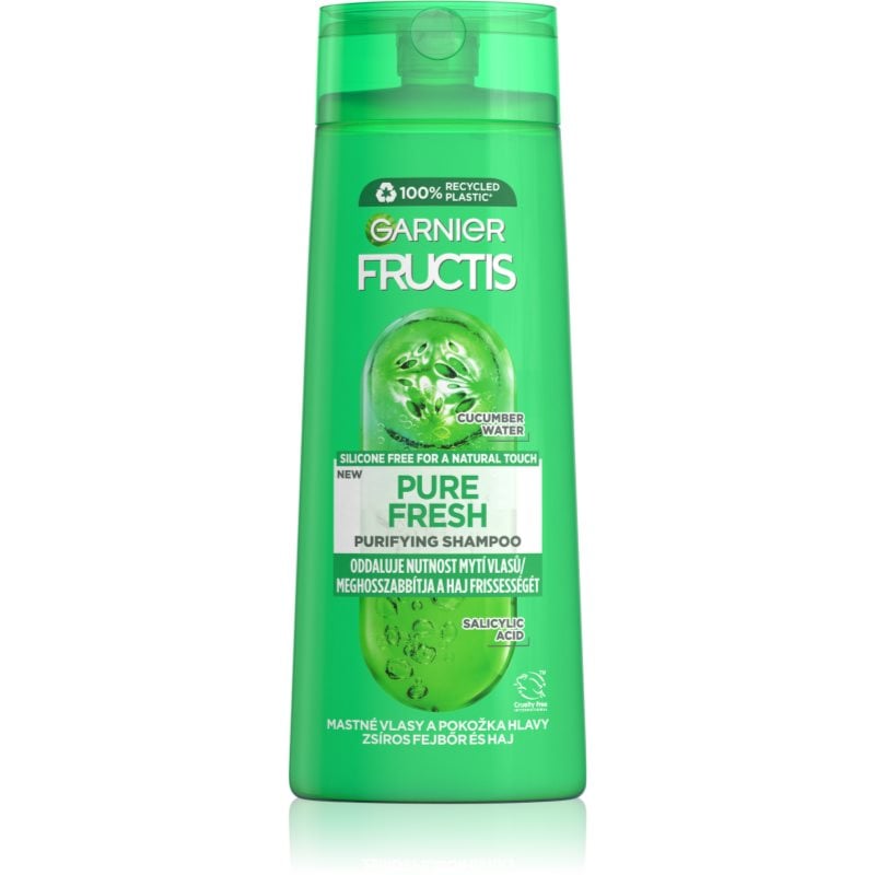 Garnier Fructis Pure Fresh подсилващ шампоан