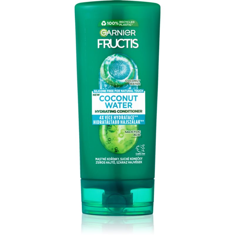 Garnier Garnier Fructis Coconut Water подсилващ балсам За коса - Унисекс парфюм 200мл - Сравни цени от 1 магазин с безплатна доставка