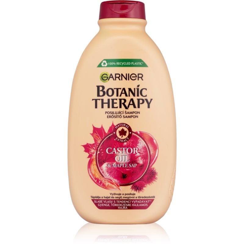 Garnier Botanic Therapy Castor Oil подсливащ шампоан за слаба, склонна към оредяване коса