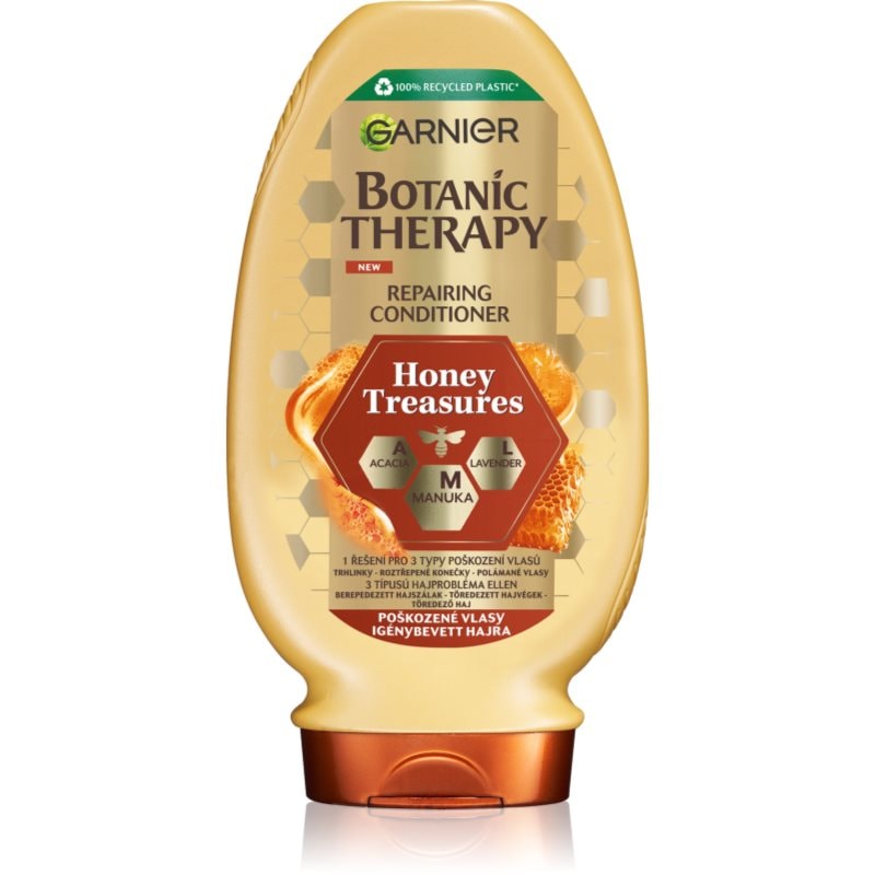 Garnier Garnier Botanic Therapy Honey & Propolis възобновяващ балсам за увредена коса без парабени - Унисекс парфюм 200мл - Сравни цени от 1 магазин с безплатна доставка