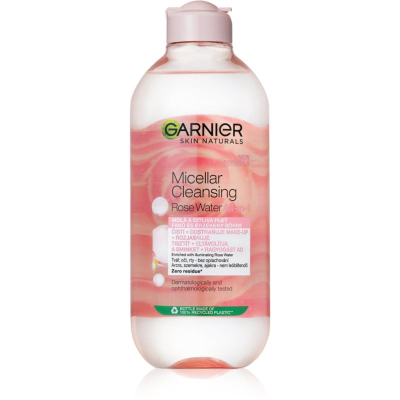 Garnier Skin Naturals мицеларна вода с розова вода - Грижа за лице - Сравни цени от 1 магазин с безплатна доставка