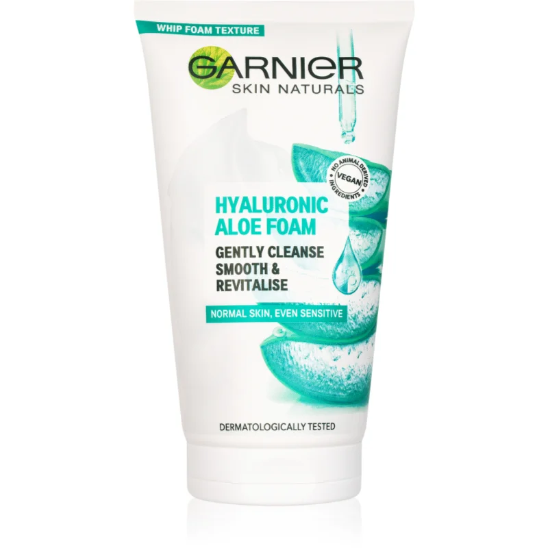 Garnier Skin Naturals Hyaluronic Aloe Foam почистваща пяна - Грижа за лице - Сравни цени от 1 магазин с безплатна доставка