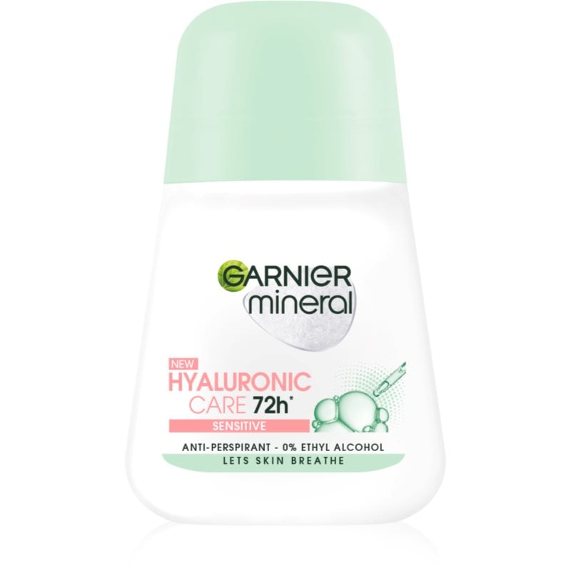 Garnier Mineral Hyaluronic Care рол- он против изпотяване 72 ч.