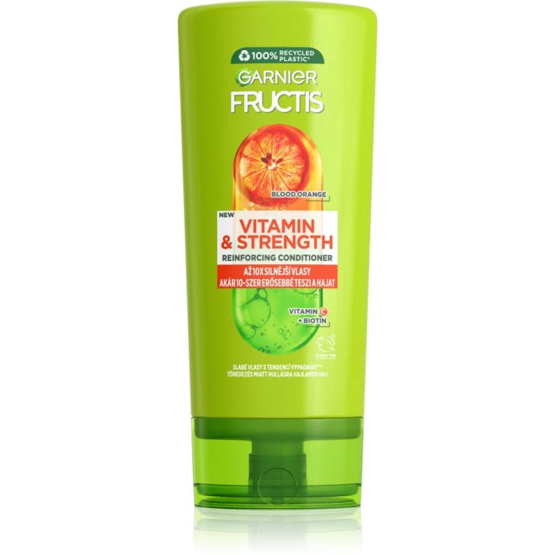 Garnier Fructis Vitamin & Strength балсам за укрепване на косата - Грижа за коса - Сравни цени от 1 магазин с безплатна доставка