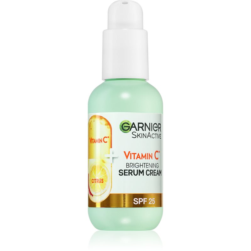 Garnier Garnier Skin Naturals Vitamin C кремообразен серум за озаряване на лицето с витамин С - Унисекс парфюм 1мл - Сравни цени от 1 магазин с безплатна доставка