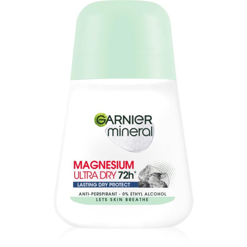 Garnier Garnier Mineral Magnesium Ultra Dry рол- он против изпотяване - Унисекс парфюм 50мл - Сравни цени от 1 магазин с безплатна доставка