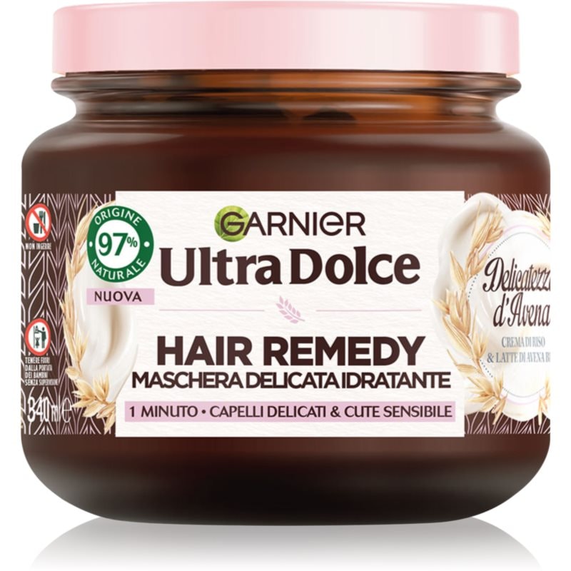 Garnier Garnier Ultra Doux Oat Delicacy хидратираща маска за коса за чувствителна кожа - Унисекс парфюм 340мл - Сравни цени от 1 магазин с безплатна доставка