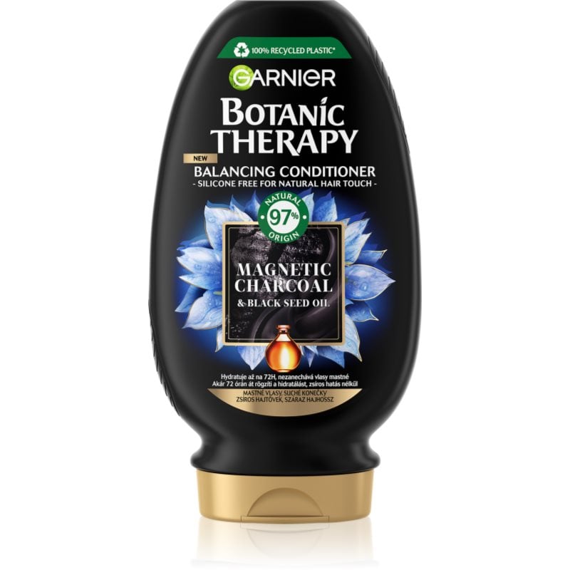 Garnier Botanic Therapy Magnetic Charcoal почистващ балсам За коса
