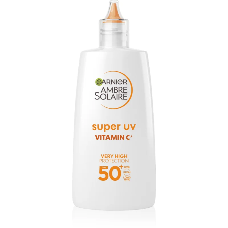 Garnier Ambre Solaire Super UV Vitamin C лек защитен флуид Против тъмни петна SPF 50+ - Грижа за тяло - Сравни цени от 1 магазин с безплатна доставка