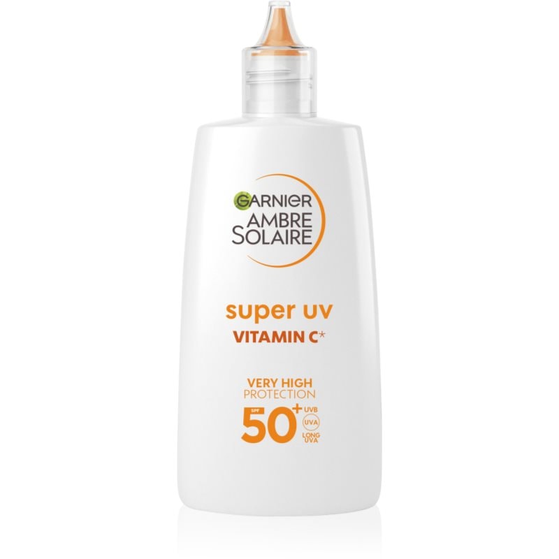 Garnier Ambre Solaire Super UV Vitamin C лек защитен флуид Против тъмни петна SPF 50+ - Грижа за тяло - Сравни цени от 1 магазин с безплатна доставка