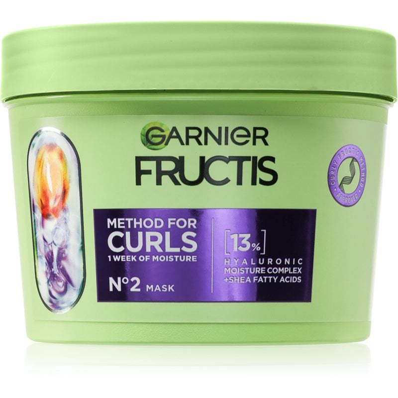 Garnier Fructis Curls Method хидратираща маска за коса за чуплива и къдрава коса