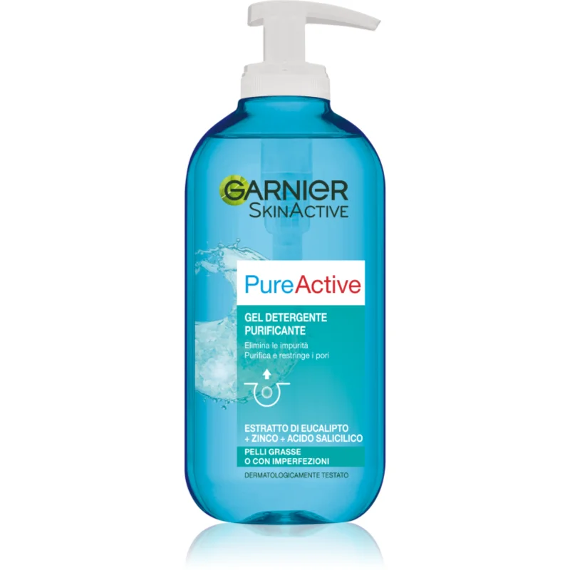 Garnier Skin Active Pure Active почистващ гел за проблемна кожа, акне - Грижа за лице - Сравни цени от 1 магазин с безплатна доставка