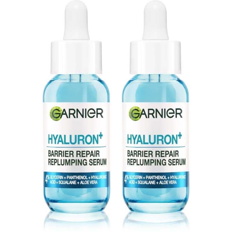 Garnier Skin Naturals Hyaluronic Aloe Replumping Serum хидратиращ серум с хиалуронова киселина - Грижа за лице - Сравни цени от 1 магазин с безплатна доставка