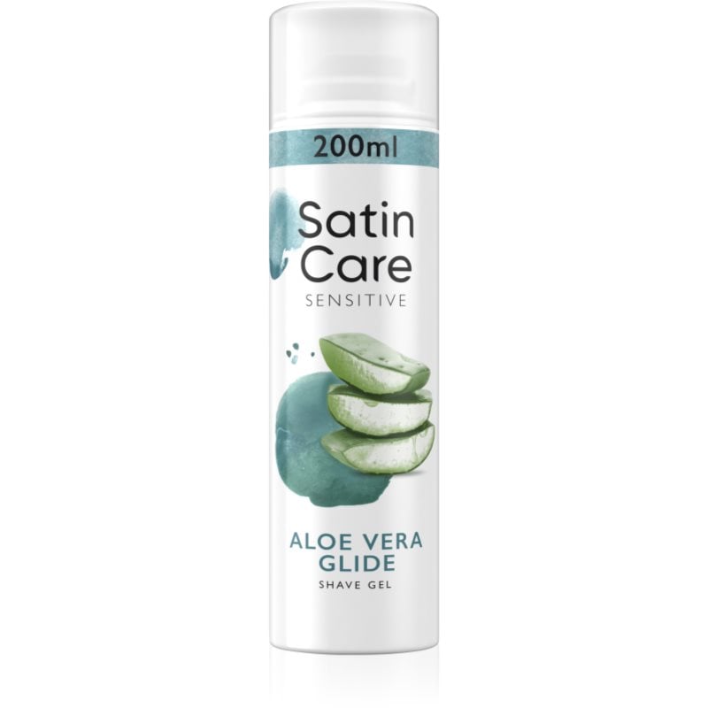 Gillette Venus Satin Care гел за бръснене за жени Aloe Vera