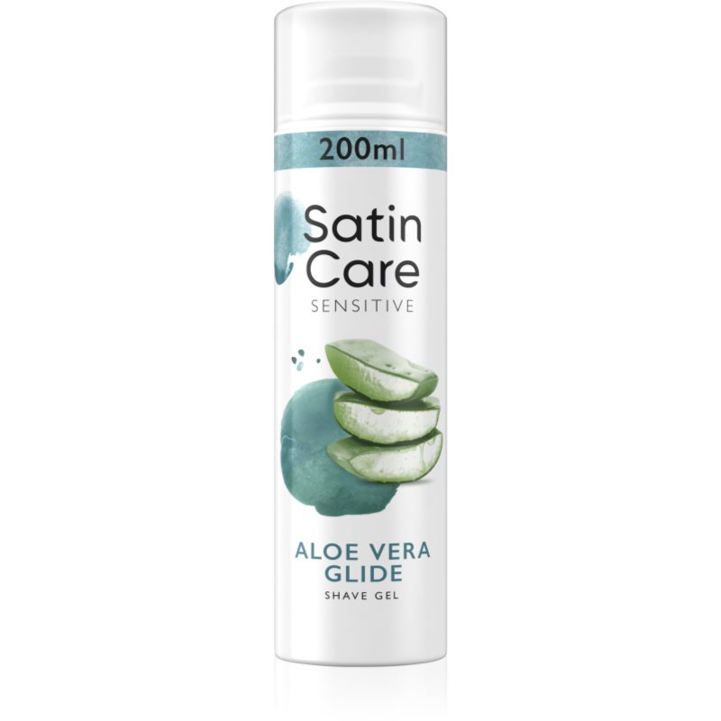 Gillette Gillette Venus Satin Care гел за бръснене за жени Aloe Vera - Дамски парфюм 200мл - Сравни цени от 1 магазин с безплатна доставка