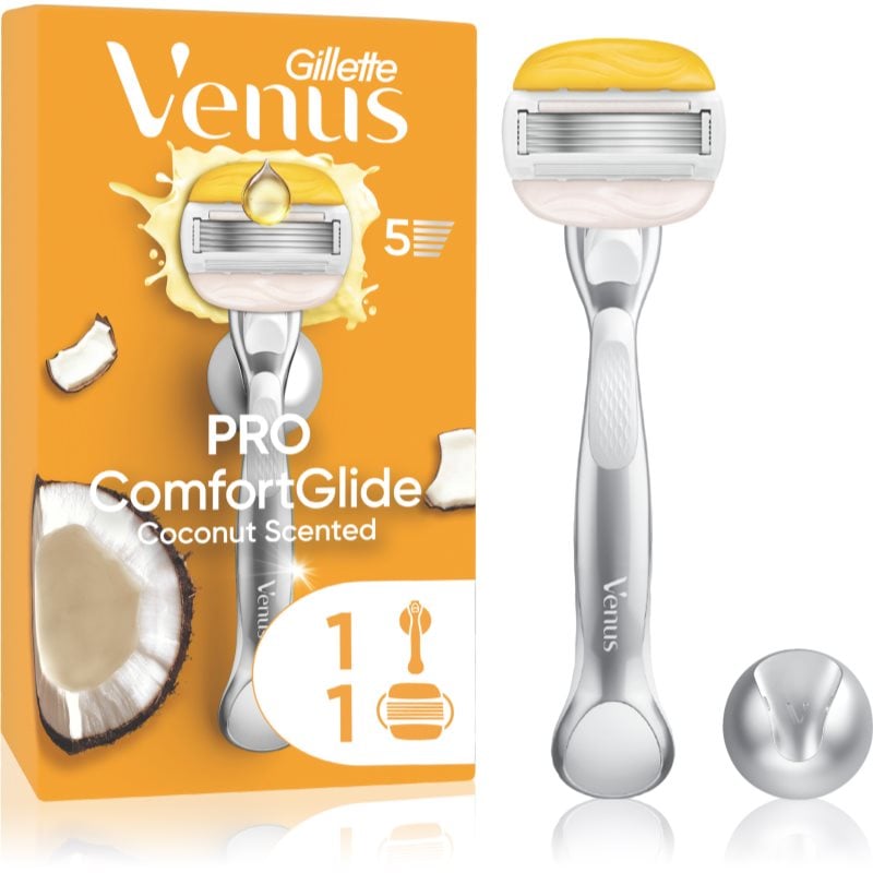 Gillette Venus Comfortglide Coconut самобръсначка със сменяема глава