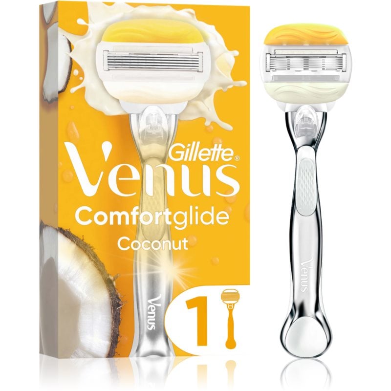 Gillette Venus Comfortglide Coconut самобръсначка със сменяема глава