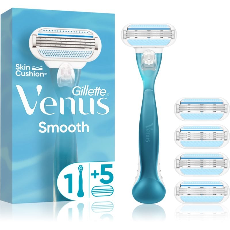 Gillette Venus Smooth самобръсначка + резервни остриета