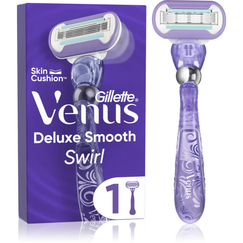 Gillette Venus Deluxe Smooth Swirl самобръсначка + резервни остриета