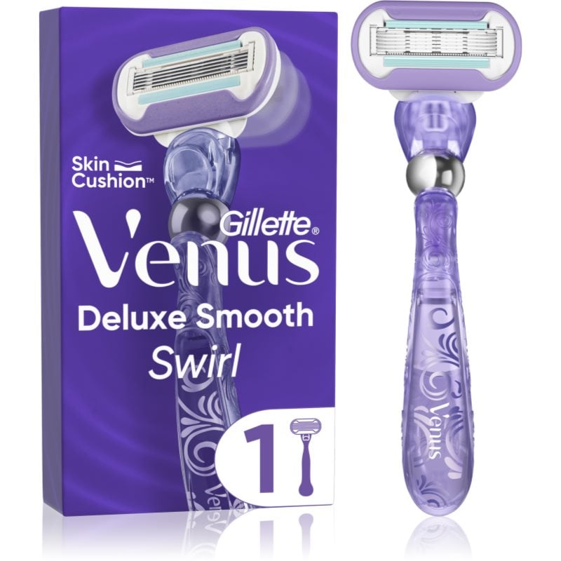 Gillette Venus Deluxe Smooth Swirl самобръсначка + резервни остриета