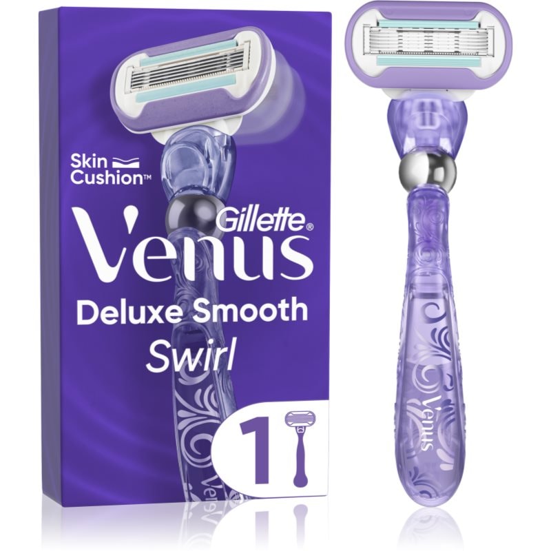 Gillette Venus Deluxe Smooth Swirl самобръсначка + резервни остриета - Електроуред - Сравни цени от 1 магазин с безплатна доставка