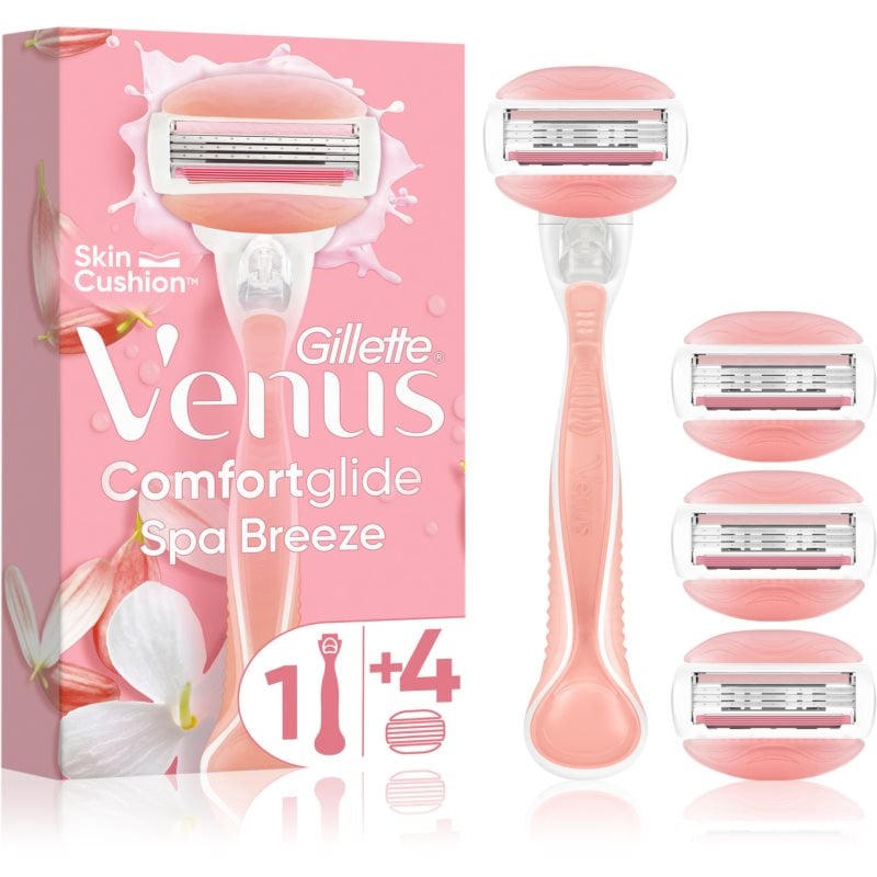 Gillette Venus ComfortGlide Spa Breeze Дамска самобръсначка + резервни ножчета