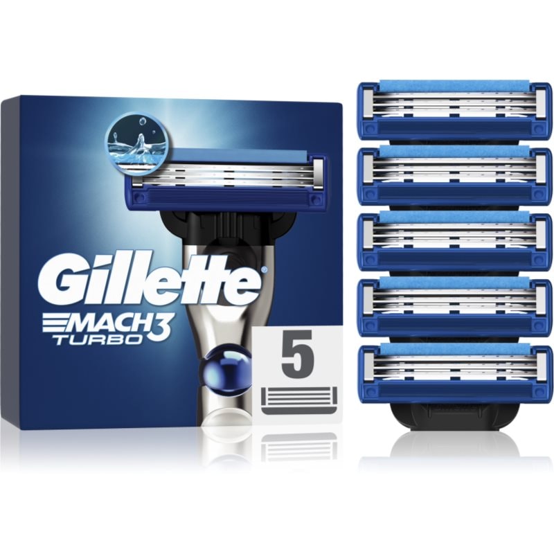 Gillette Mach3 Turbo сменяеми глави - Грижа за тяло - Сравни цени от 1 магазин с безплатна доставка
