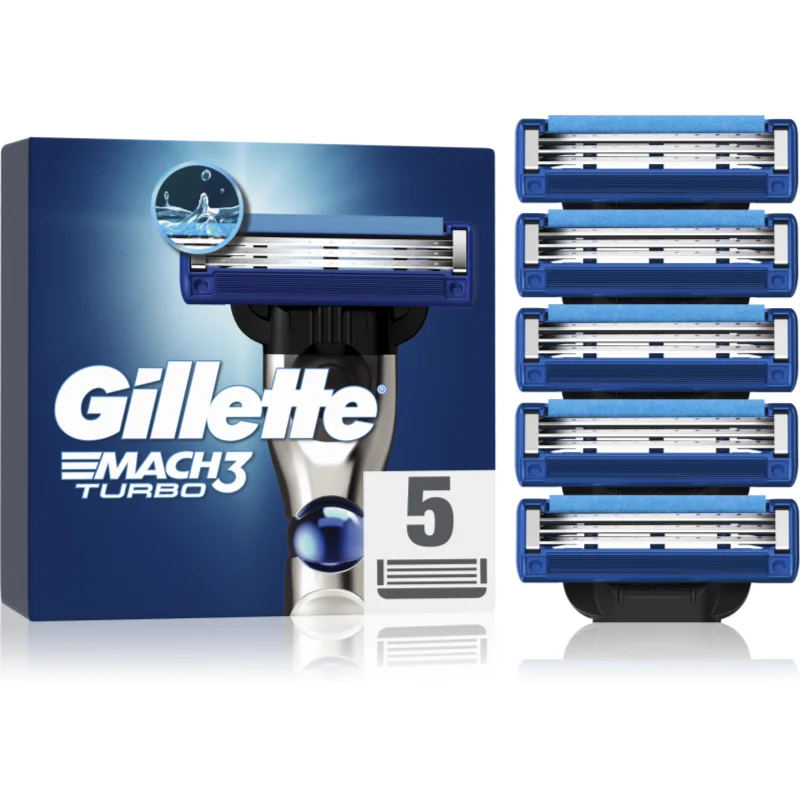 Gillette Mach3 Turbo сменяеми глави - Грижа за тяло - Сравни цени от 1 магазин с безплатна доставка