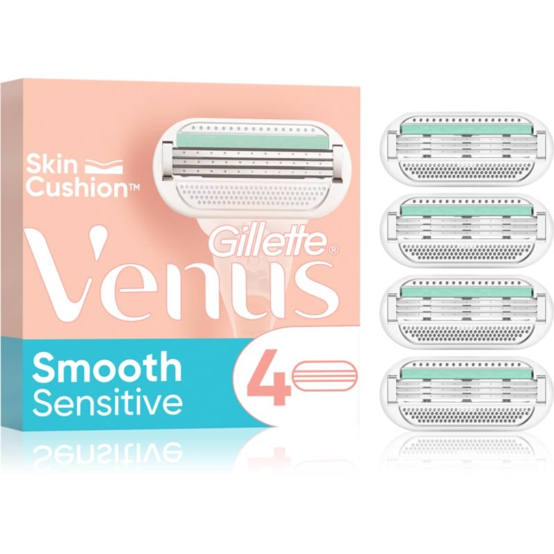 Gillette Venus Smooth Sensitive сменяеми глави - Грижа за тяло - Сравни цени от 1 магазин с безплатна доставка