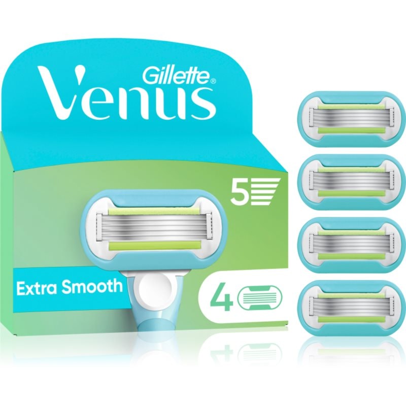 Gillette Venus Extra Smooth Резервни остриета - Грижа за тяло - Сравни цени от 1 магазин с безплатна доставка