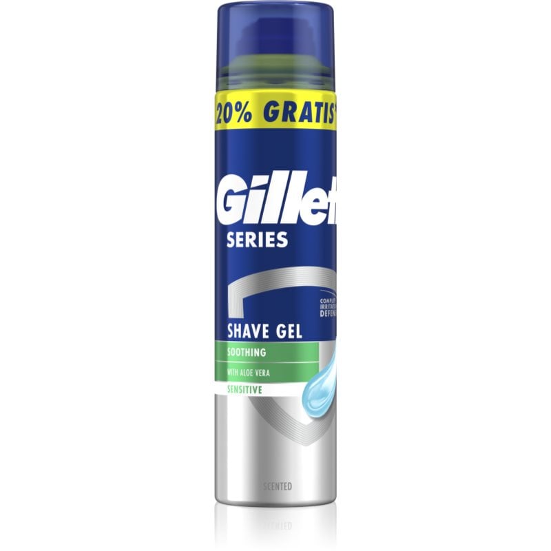 Gillette Series Aloe Vera успокояващ гел бръснене