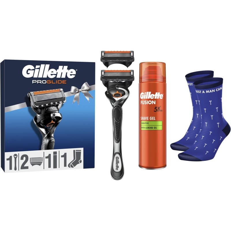 Gillette ProGlide Gift Set подаръчен комплект за мъже - Комплект - Сравни цени от 1 магазин с безплатна доставка