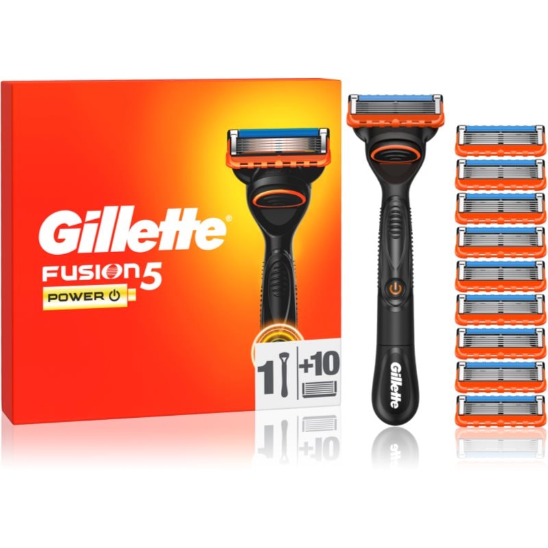 Gillette Fusion5 Power самобръсначка + резервни остриета - Електроуред - Сравни цени от 1 магазин с безплатна доставка