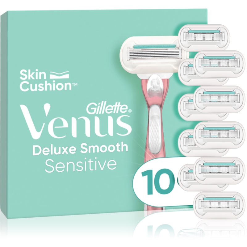 Gillette Venus Deluxe Smooth Sensitive Резервни остриета - Електроуред - Сравни цени от 1 магазин с безплатна доставка