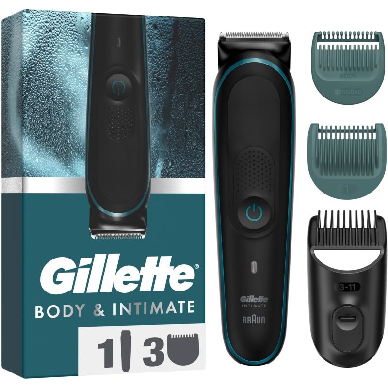 Gillette Body & Intimate i5 тример за интимната зона и тялото за мъже - Електроуред - Сравни цени от 1 магазин с безплатна доставка