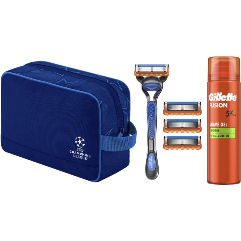 Gillette Fusion5 Champions League Special Edition подаръчен комплект за мъже - Комплект - Сравни цени от 1 магазин с безплатна доставка