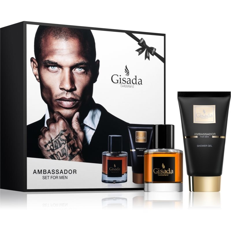 Gisada Ambassador подаръчен комплект за мъже - Комплект - Сравни цени от 1 магазин с безплатна доставка