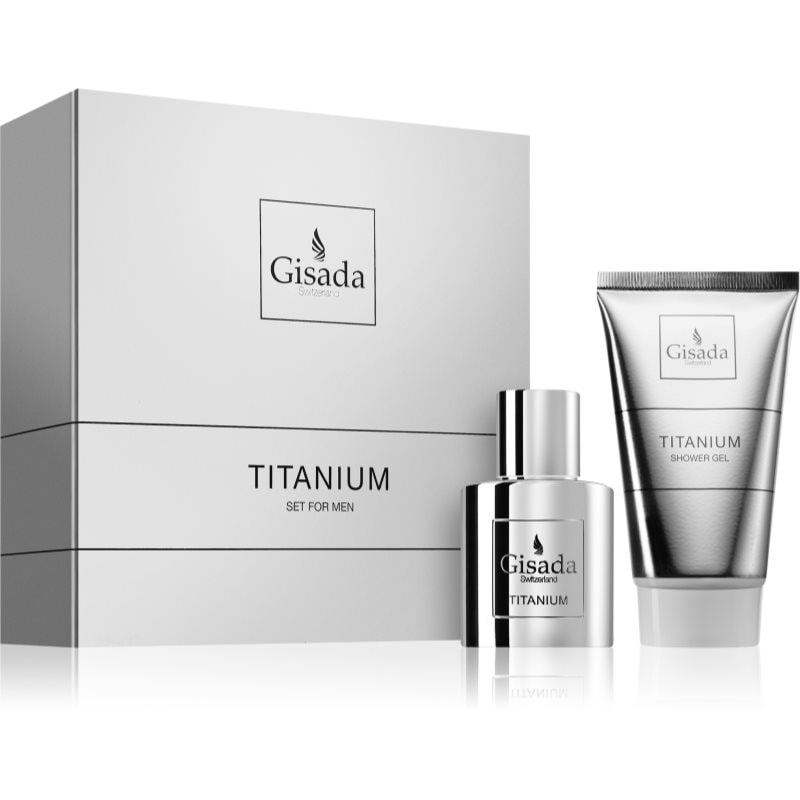 Gisada Titanium подаръчен комплект за мъже - Комплект - Сравни цени от 1 магазин с безплатна доставка