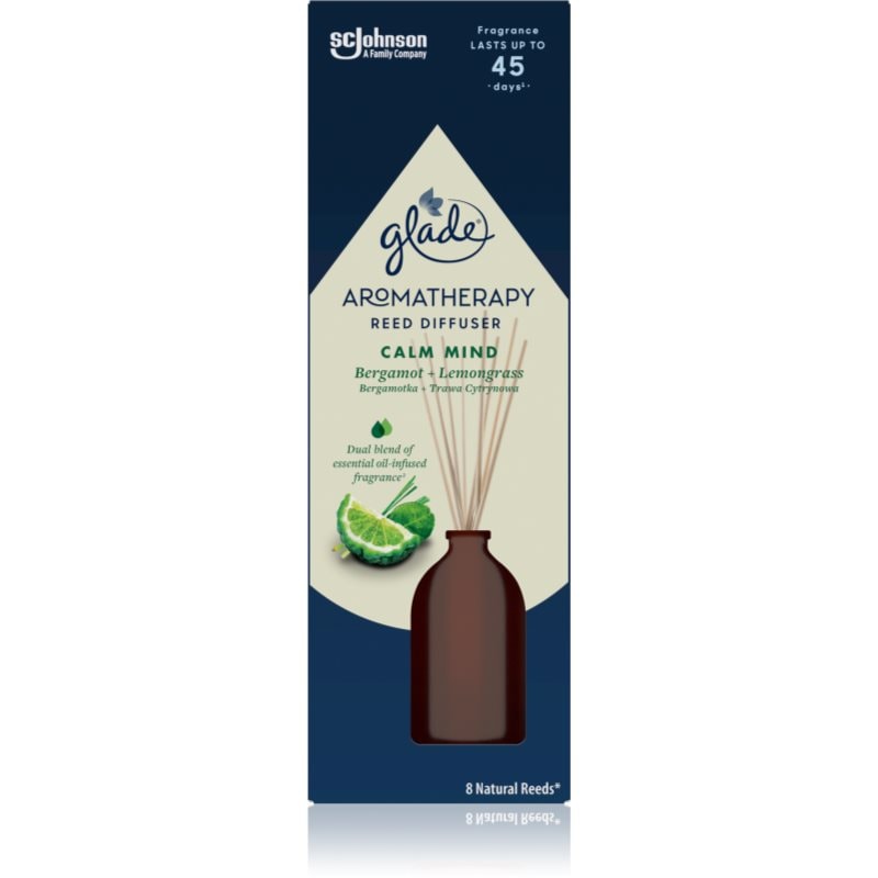 GLADE Aromatherapy Calm Mind aроматизиращ дифузер с пълнител Bergamot + Lemongrass - Аромат - Сравни цени от 1 магазин с безплатна доставка