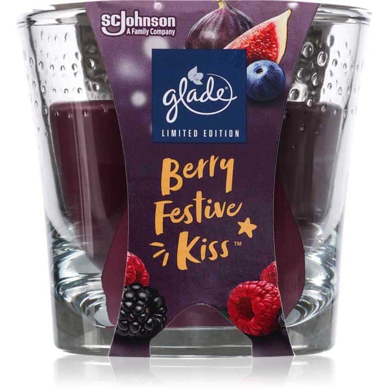 GLADE Berry Festive Kiss ароматна свещ 112 гр. - Аромат - Сравни цени от 1 магазин с безплатна доставка
