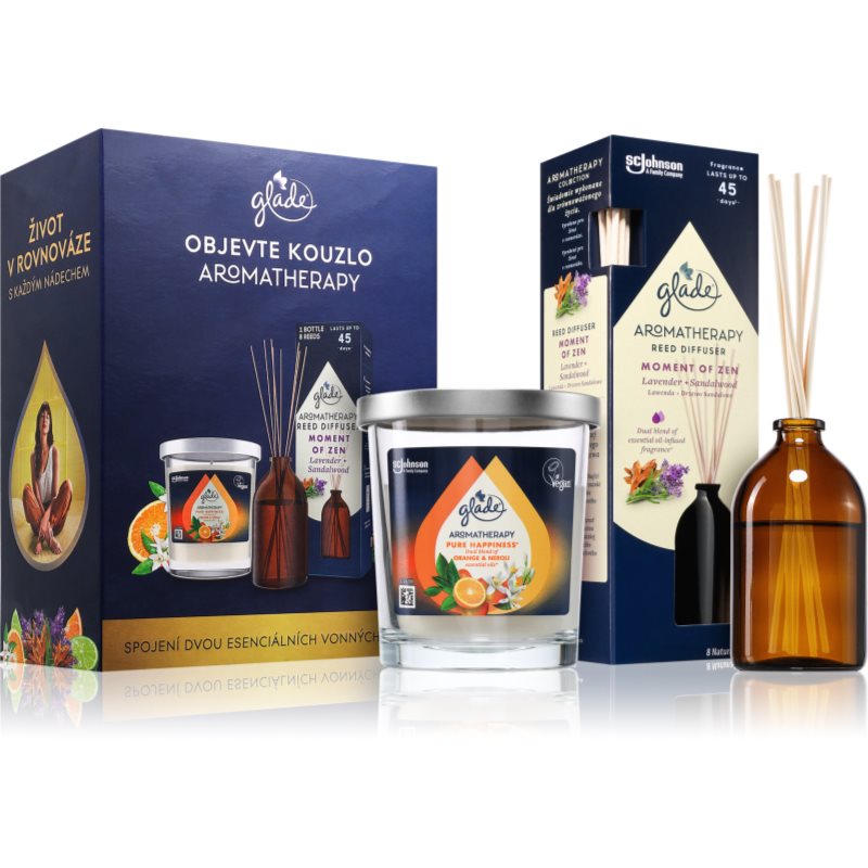 GLADE Aromatherapy подаръчен комплект - Аромат - Сравни цени от 1 магазин с безплатна доставка